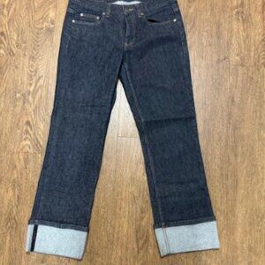 Vintage Y2K Dark Wash Banana Republic Cuffed Jeans